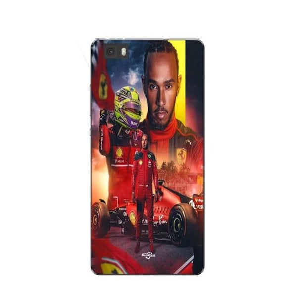 Coque Maniacase för Huawei P8 Lite Lewis Hamilton Scuderia Ferrari F1 officiell