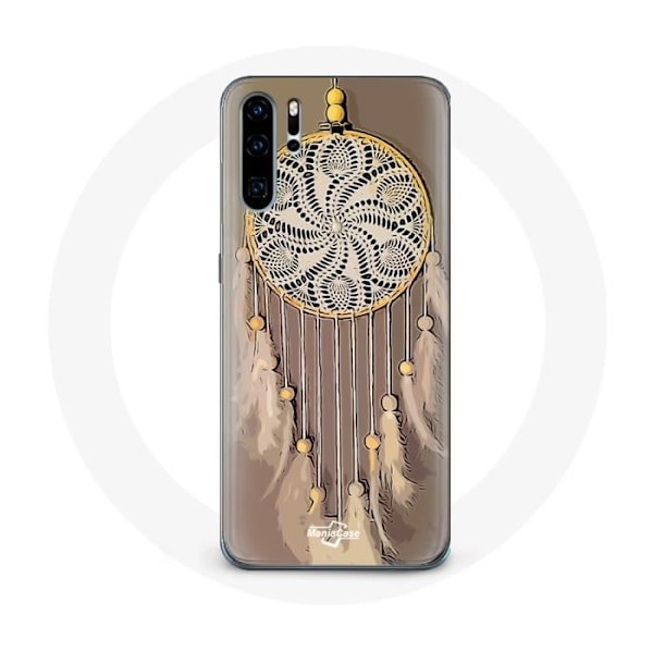 Skydd för Huawei P30 Drömfångare brun Drömfångare