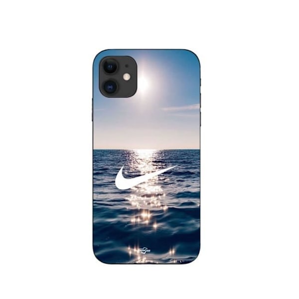 Coque - Maniacase - Iphone 12 - Nike-logga - Vit - Mjuk - Unisex Vit