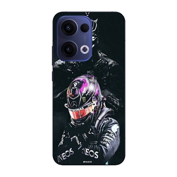 Telefonfodral - Maniacase - Oppo Reno 13 5G - Lewis Hamilton Black Panther - Silikon - Svart Svart