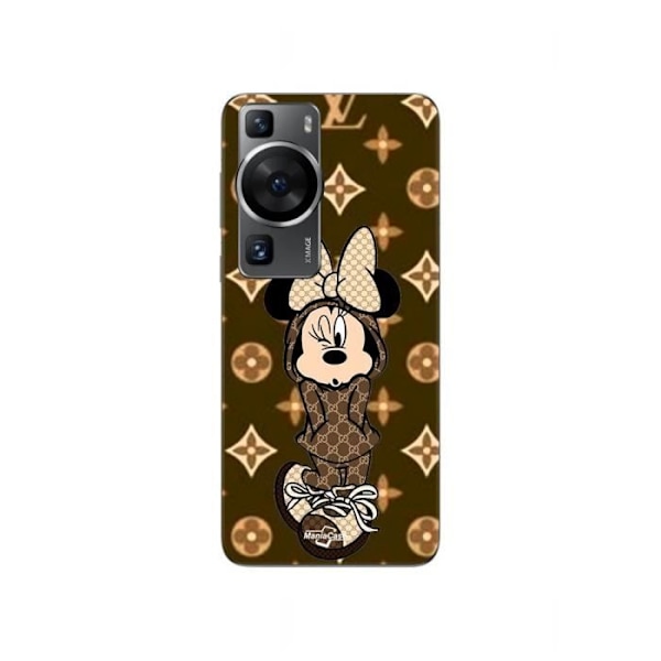 Coque - Maniacase - Huawei P60 - Minnie DISNEY LV - Brun - Souple kastanj