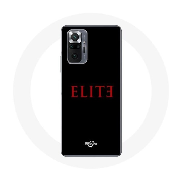 Coque för Xiaomi Redmi Note 10 Pro Elite Säsong 5 Logotyp Röd Bakgrund Svart