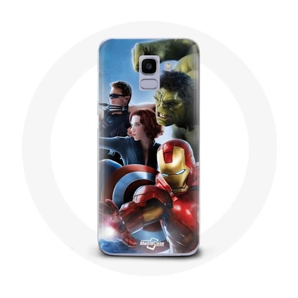 Coque - Samsung - Galaxy A8 2018 - Mjuk - Vit - Avengers: Ultron-åldern
