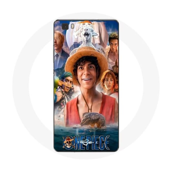 Coque för Huawei P8 Lite One Piece Luffy Affisch Karaktärer Konst Säsong 1
