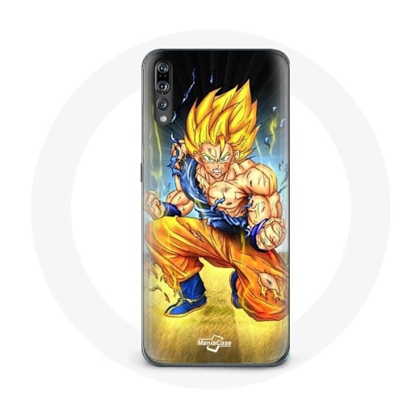 Coque för Huawei P20 Pro Son Goku Dragon Ball arg kropp
