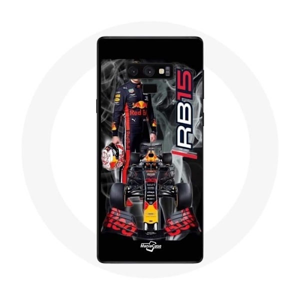 Coque för Samsung Galaxy Note 9 Formel 1 Max Verstappen F1-förare Red Bull 15