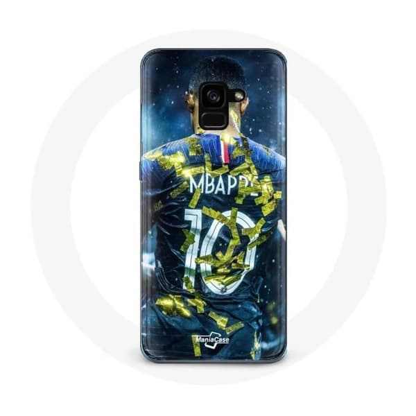 Kansi Samsung Galaxy A8 Plus Mbappé Jalkapallo