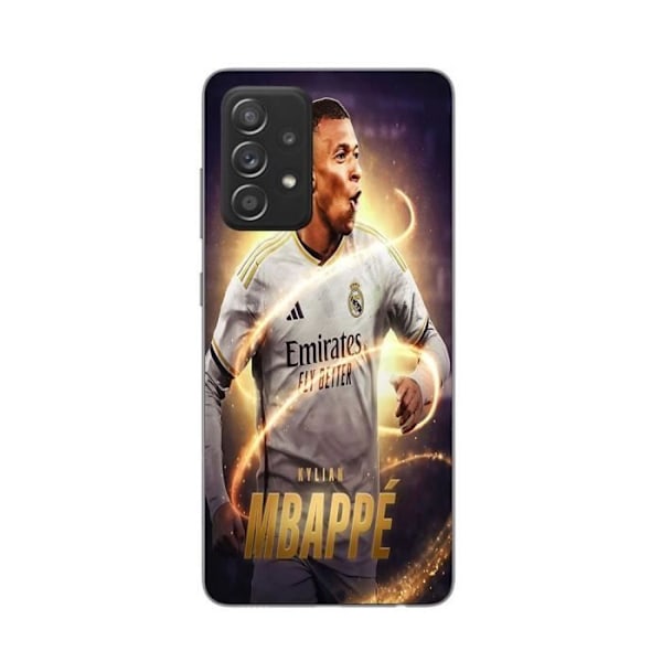 Coque - Maniacase - Galaxy A52 - Kylian Mbappe - Svart - Flexibel Svart