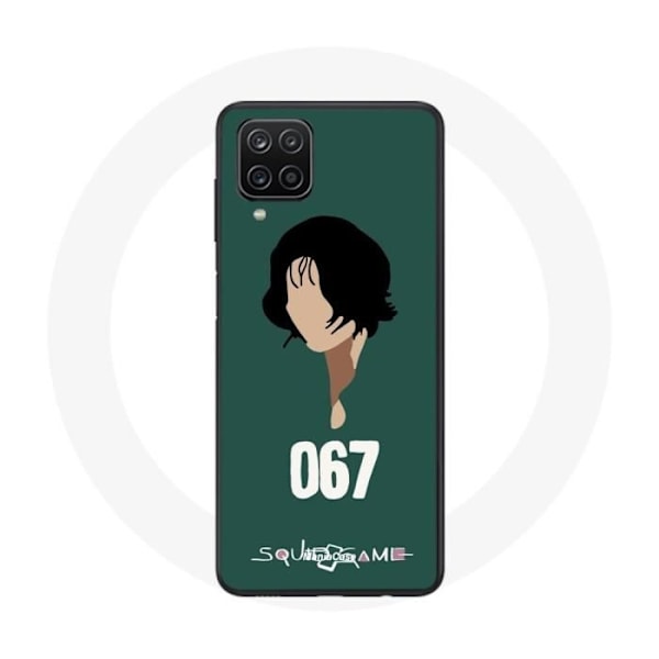 Coque Samsung Galaxy A12 Squid Game Kang Sae Byeok Ansikte