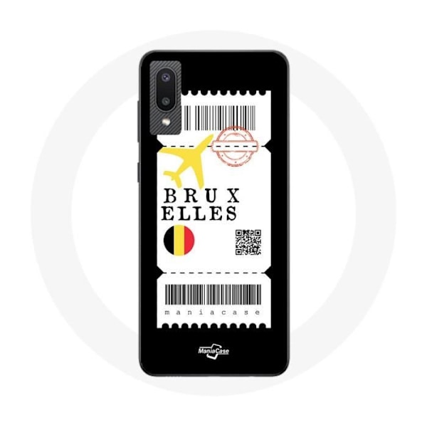 Coque - Samsung - Galaxy A02 - Flybillet - Blød - Sort