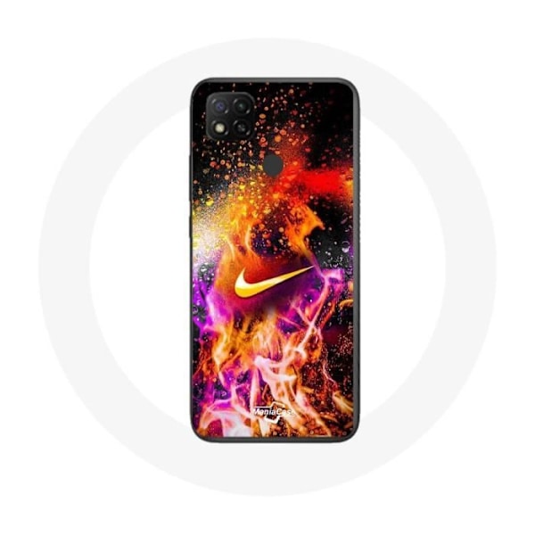 Coque för Xiaomi Redmi 9C Nike Färgglad Målning - Maniacase