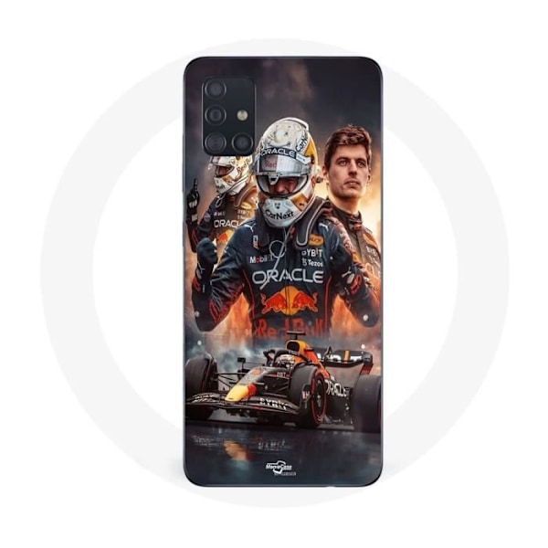 Coque Maniacase för Samsung Galaxy A51 5g Max Verstappen F1 konst bakgrundsbild