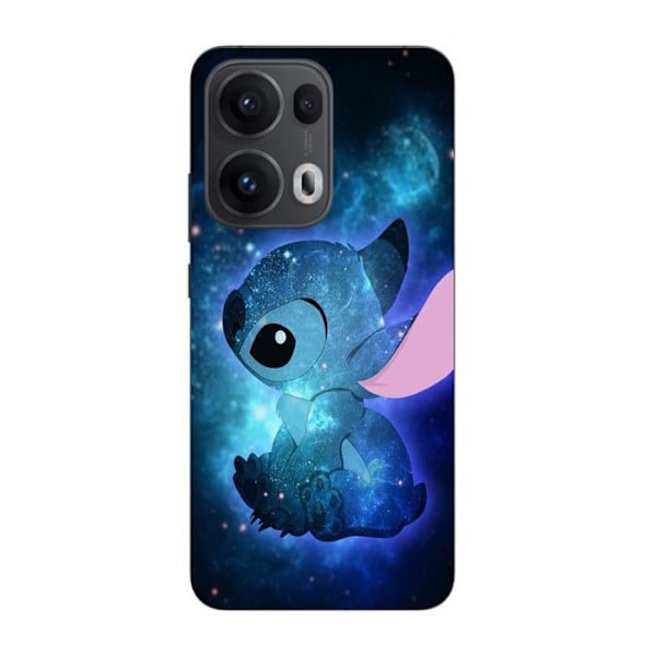 Coque Maniacase För Oppo Reno 13 Pro 5G Stitch blå frand blå Svart
