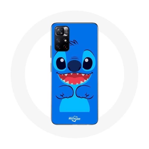 Coque - Ohana - Xiaomi Redmi Note 11s 5G - Sød - Blød - Blå Blå