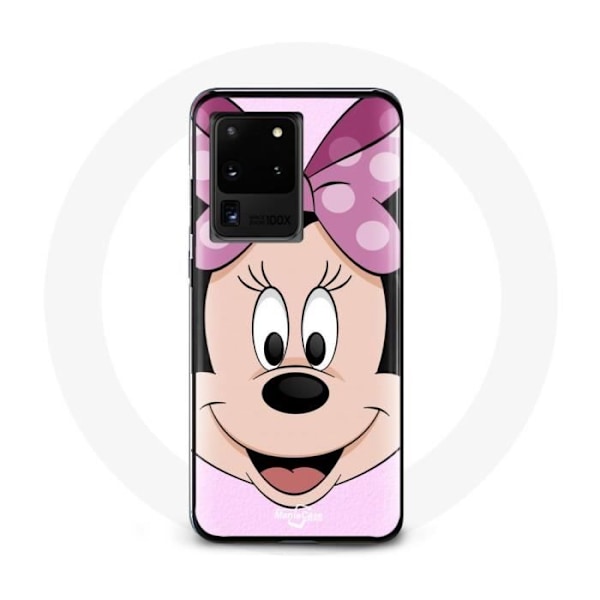 Coque för Samsung Galaxy S20 Ultra Minnie Mouse tecknad rosa