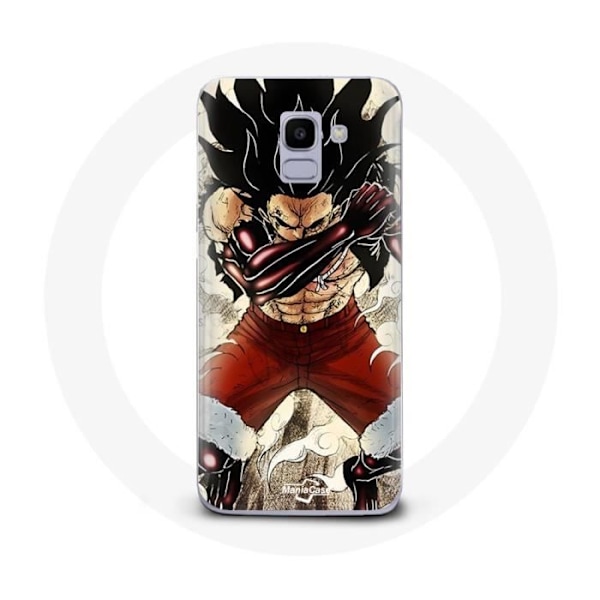 Coque för Samsung Galaxy A8 2018 Luffy Gear 5 One Piece Anime Manga