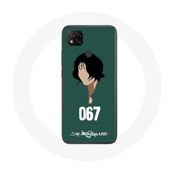 Coque Xiaomi Redmi 9C Squid Game Kang Sae Byeok Ansikte