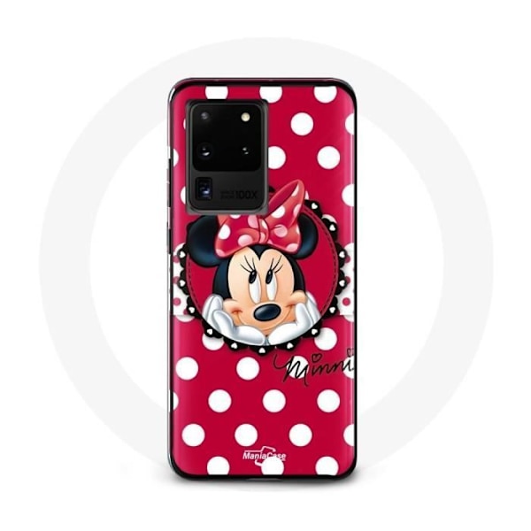 Coque för Samsung Galaxy S20 Ultra Minnie Mouse Tecknad Röd