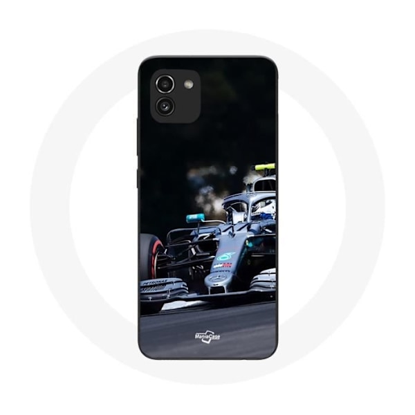 Coque Samsung Galaxy A03 Formel 1 Valtteri Bottas F1-förare Svart