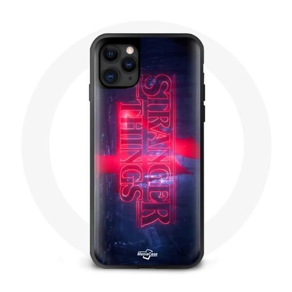 Iphone 11 Pro Coque Stranger Things Logo Läpinäkyvä Kausi 4 Trailer 2022