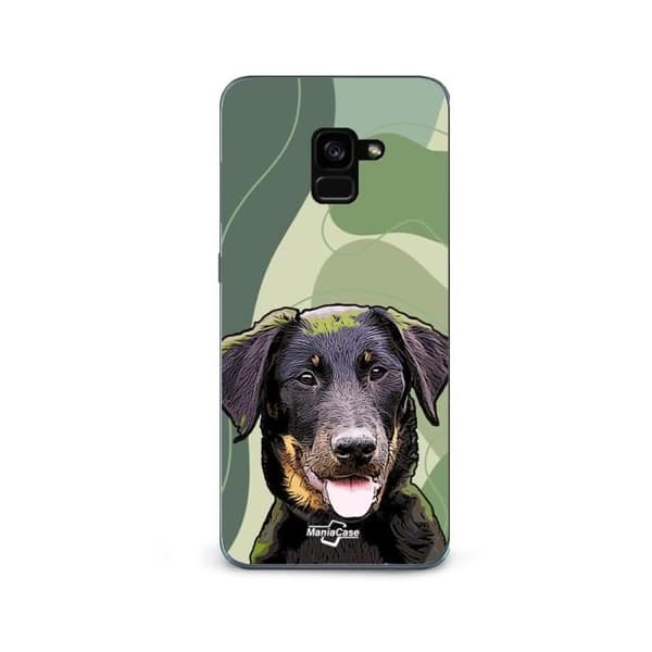 Cover til Samsung Galaxy A8 Plus Beauceron Sort Race af hunde