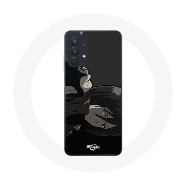Coque - Samsung - Galaxy A32 5G - Manga Mikasa Ackerman - Mjuk - Vit