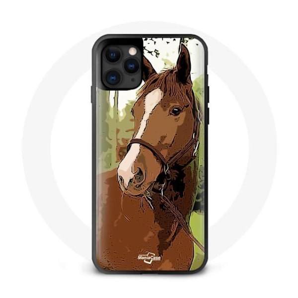 Coque - MANIACASE - Iphone 12 pro max - Sort - Blød - Stødbeskyttelse