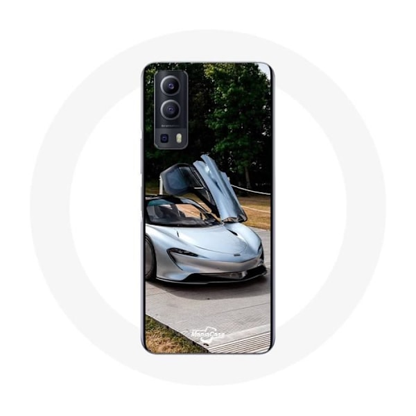 Skyddsfodral - McLaren - Vivo Y72 - Grå - Formel 1 - Hård Skydd Grå