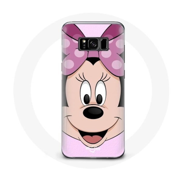 Coque för Samsung Galaxy S8 Minnie Mouse tecknad rosa