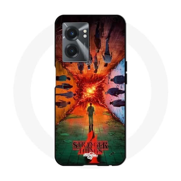 Coque - MANIACASE - Realme V23 - Blød - Stranger Things - Billy - Hvid