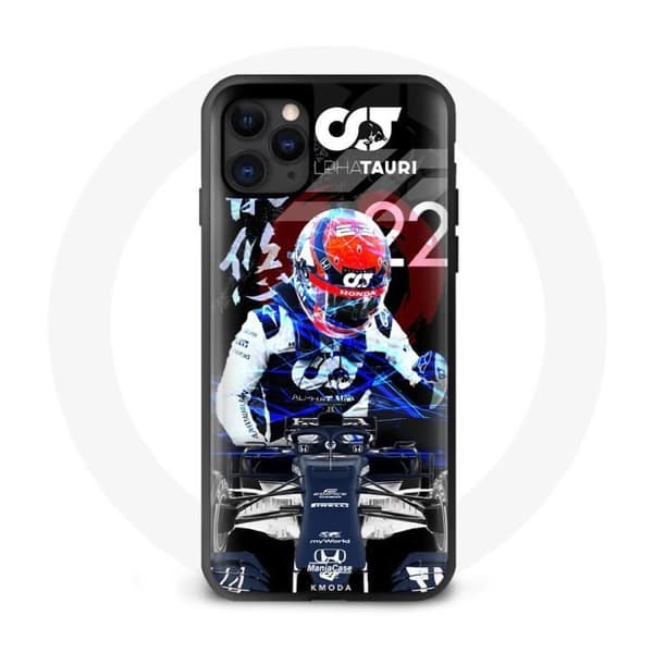 Coque iPhone 12 mini Formel 1 Yuki Tsunoda