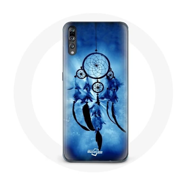Coque - Huawei - P20 - Drömfångare - Mjuk - Blå Blå