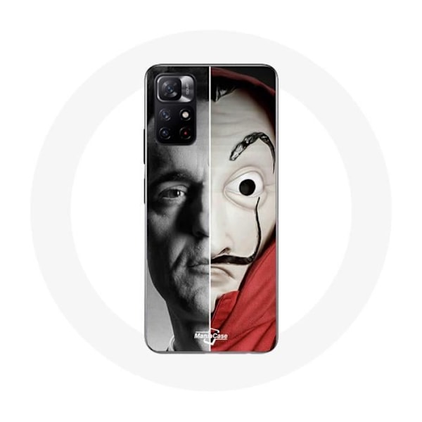 Coque för Xiaomi Redmi Note 11s 5G La casa de papel Berlin Mask Split