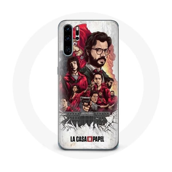 Coque för Huawei P30 Pro La Casa De Papel affisch konst