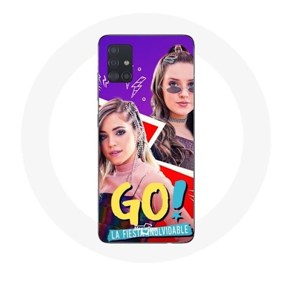 Skydd för Samsung Galaxy A71 Fortsätt dina drömmar Mía Cáceres Och Lupe Achával