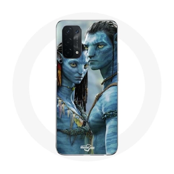 Coque för Oppo A74 5G Avatar Neytiri och Jake Säsong 2 Vattnets väg The Way of Water Trailer 2022