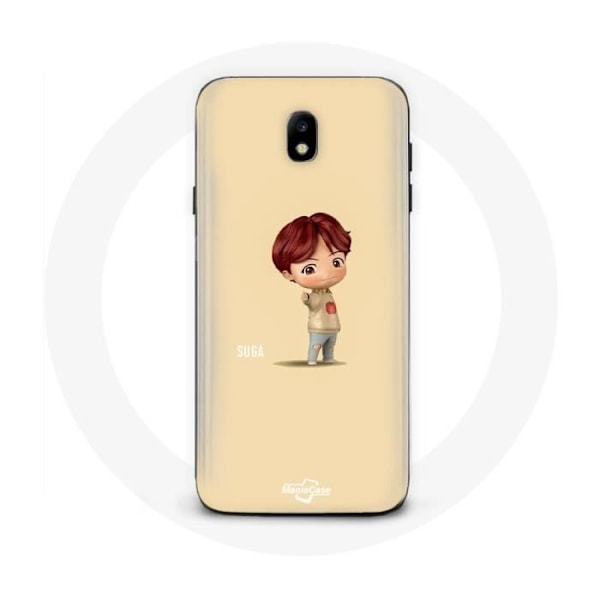 Coque Samsung Galaxy J3 2017 BTS TinyTAN Animation Suga