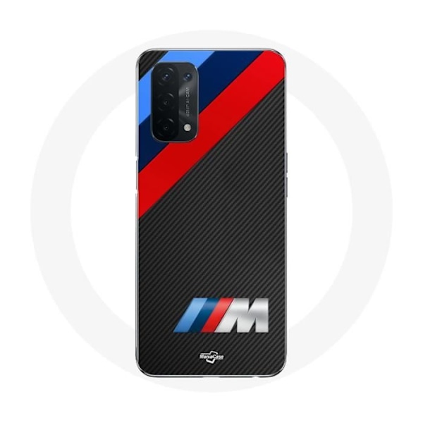 Coque för Oppo A74 BMW M-logotyp kolfiber
