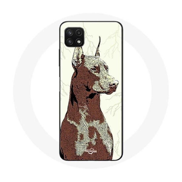 Skydd för Samsung Galaxy A22 5G Dobermann hundras