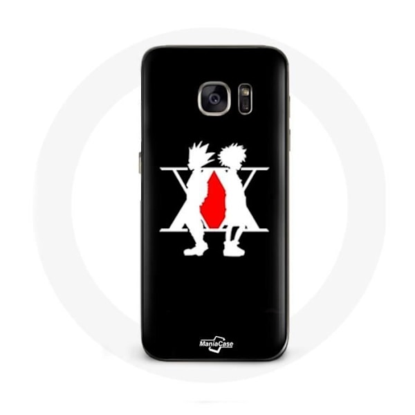 Coque - Hunter x Hunter - Galaxy S7 - Svart - Manga Logotyp - Flexibel Svart