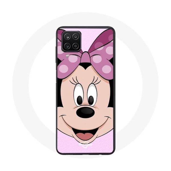Skyddsfodral för Samsung Galaxy A22 4G Minnie Mouse Tecknad rosa