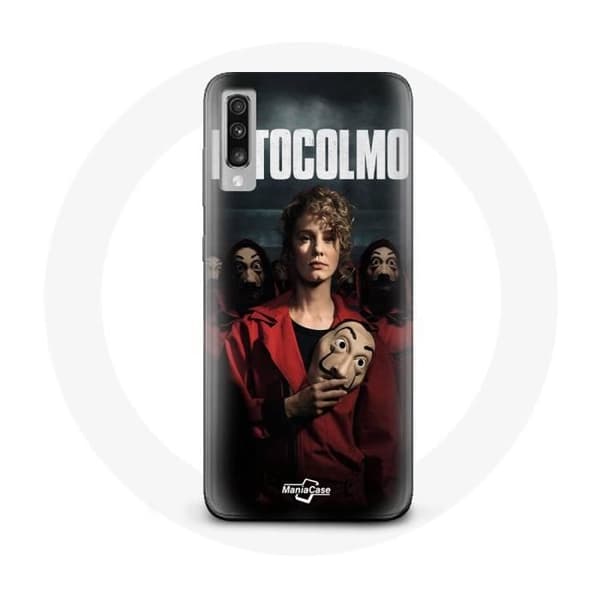 Coque pentru Samsung Galaxy A50 La Casa De Papel Estocolmo