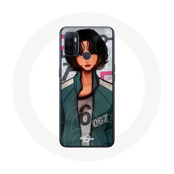 Coque Oppo A53 Squid Game Kang Sae Byeok sarja