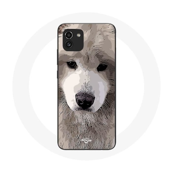 Coque Samsung Galaxy A03 Samoyède Grå Hundras