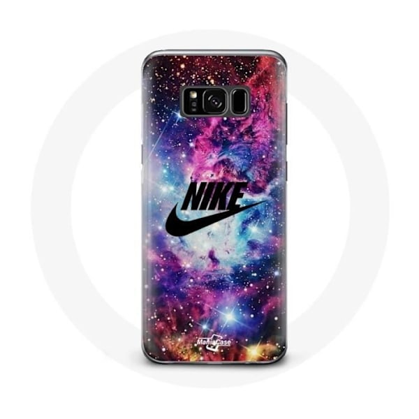 Coque för Samsung Galaxy S8 plus Nike-logotyp Färgglad Rymd