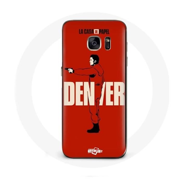 Coque för Samsung Galaxy S6 edge La Casa De Papel denver teckning