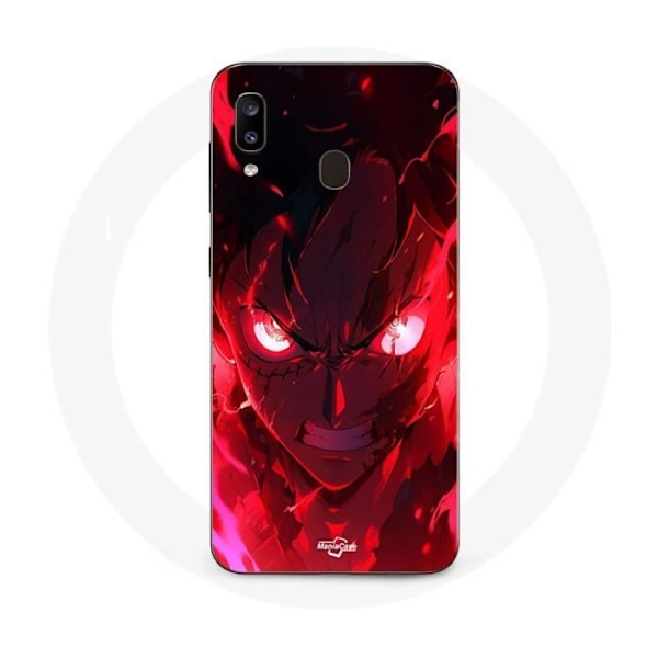Coque Maniacase för Samsung Galaxy A20 One piece Luffy Gear Art manga anime