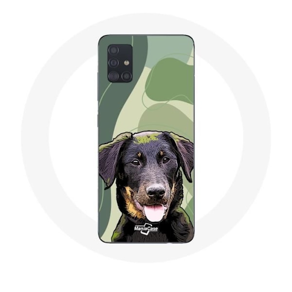 Skydd - Samsung - Galaxy A51 - Beauceron - Svart - Styv Svart