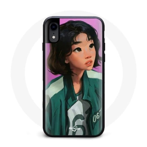 Coque Iphone X Squid Game Kang Sae Byeok Nr 067 fan art