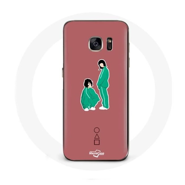 Coque för samsung galaxy S6 Squid game Ji Yeong No 240 och Kang Sae Byeok No 067
